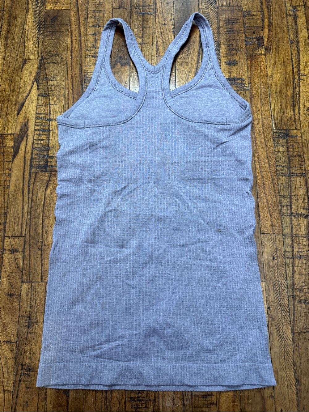 Lululemon Lavender Racerback Ribbed Tank Top Size 4 - Picture 2 of 5